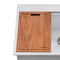 Ruvati 23 x 20 inch RV Workstation Drop-in Topmount Bar Prep Kitchen Sink 16 Gauge Stainless Steel RVH8203 - alternate 7